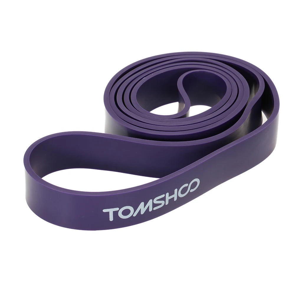 TOMSHOO Resistance Bands Fitness Yoga Home Gym Exercise Resistance Bands Latex Gym Strength Training Loops Bands Gym Workout